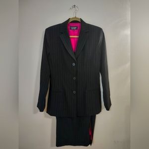 Laundry by Shelli Segal Pin-striped Suit